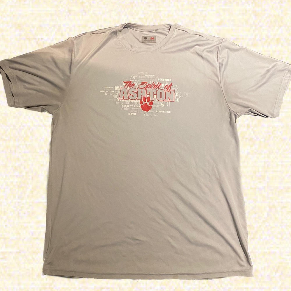 Spirit of Ashton - Grey Athletic T-Shirt